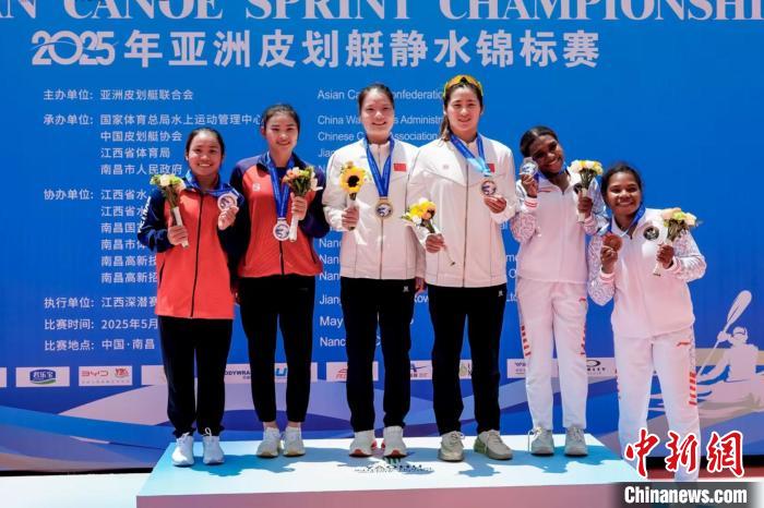 中国皮划艇队斩获16金领跑亚洲锦标赛